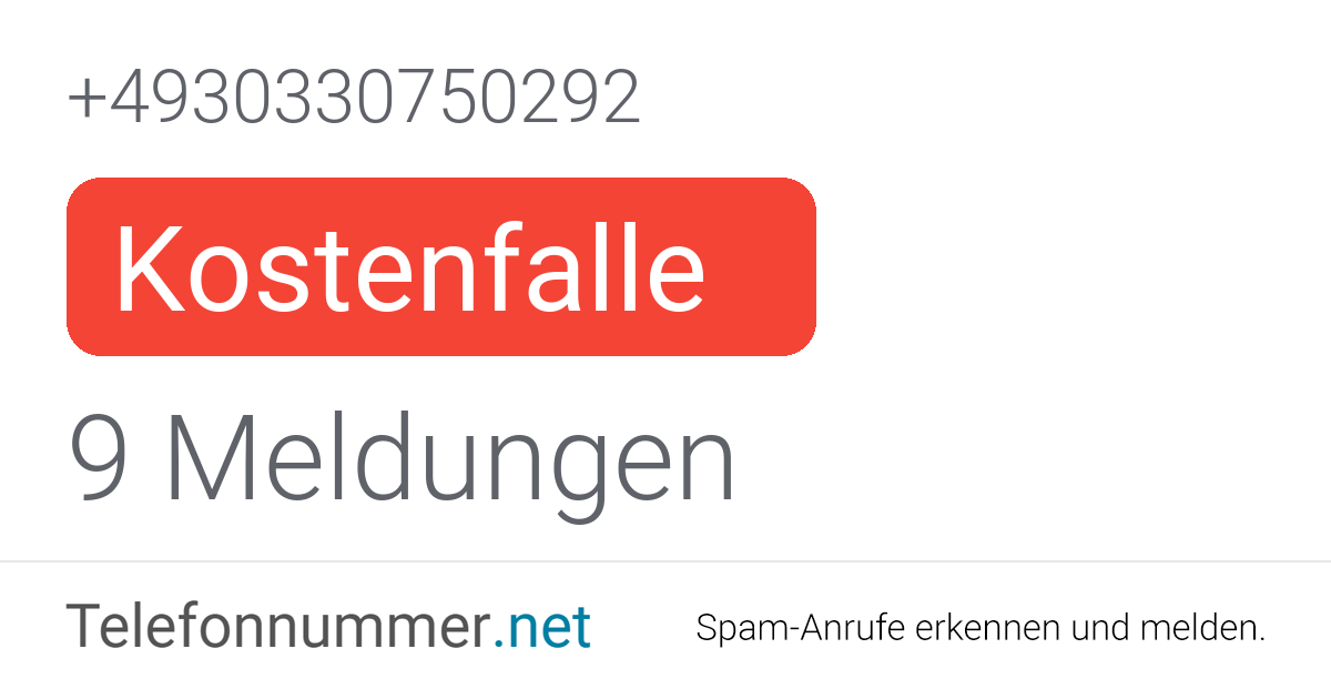 wem gehört die telefonnummer 49