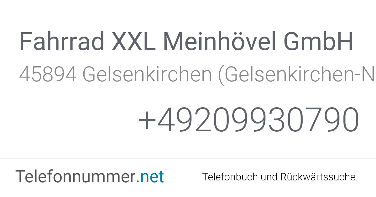 fahrrad xxl meinhövel gmbh mühlenstraße gelsenkirchen