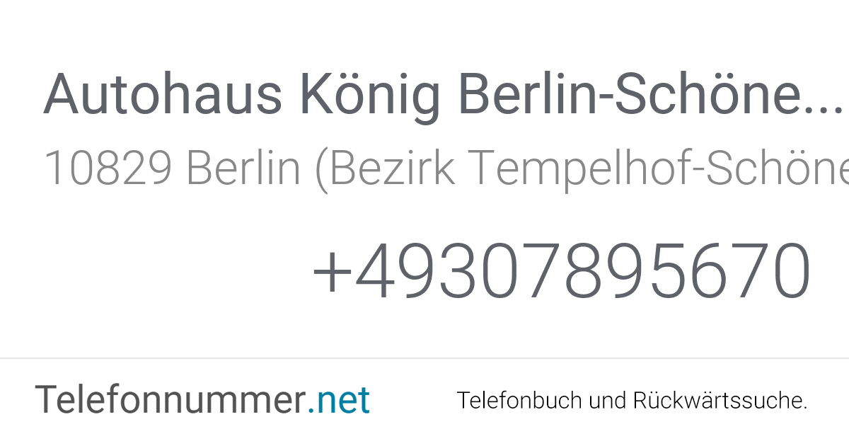 Berlin Renault KГ¶nig