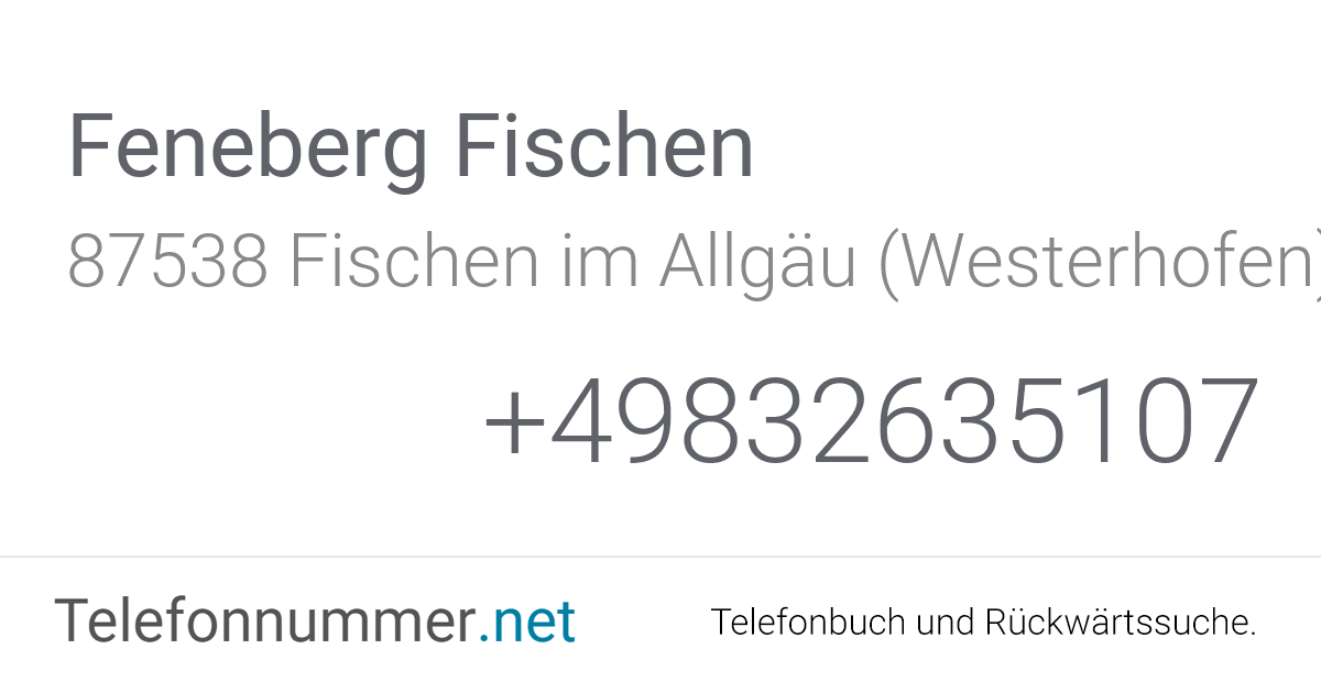 Feneberg Sulzberg