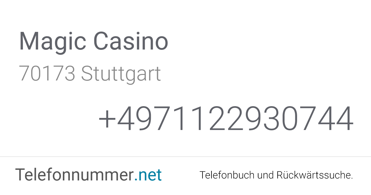 Magic Casino Stuttgart