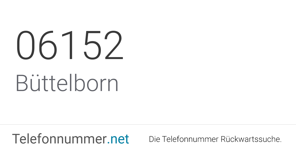Ortsvorwahl 06152 Telefonnummer Aus Gro Gerau Spam Anrufe